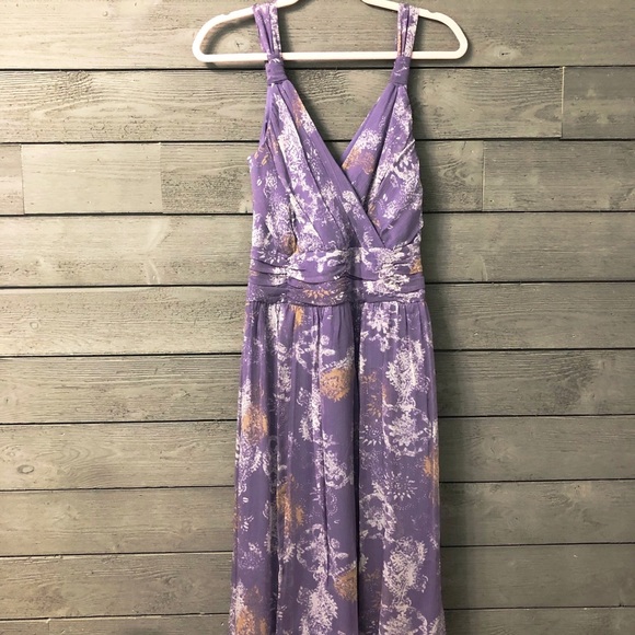 NWT To the Max by BCBG Iris Silk Dress Sz 6 - Picture 6 of 6